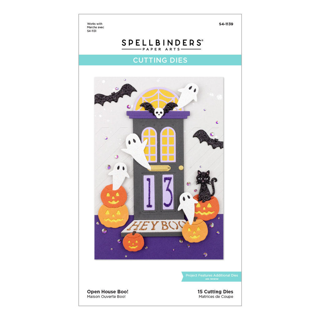 Open House Boo! Etched Dies from the Halloween Collection (S4-1139) Product Packaging
