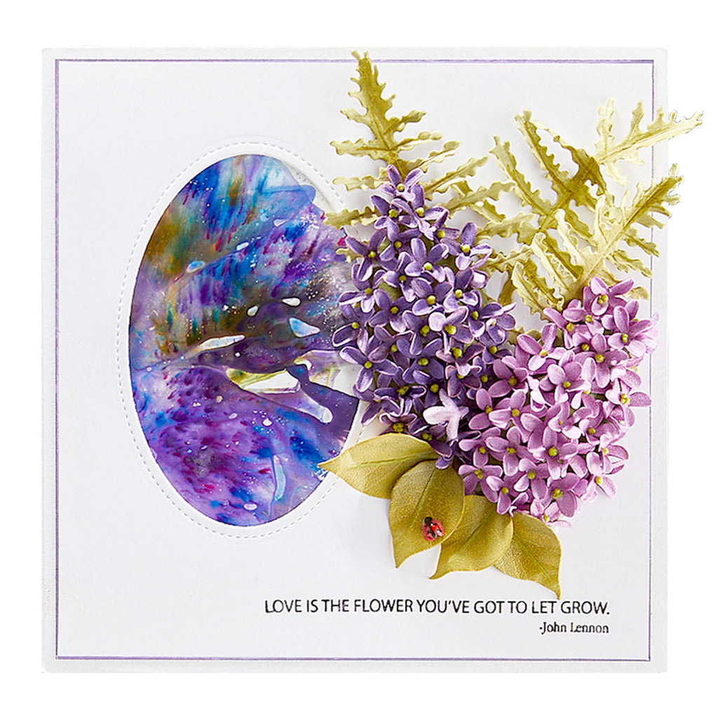 Lilac Etched Dies | Garden Favorites – Spellbinders UK