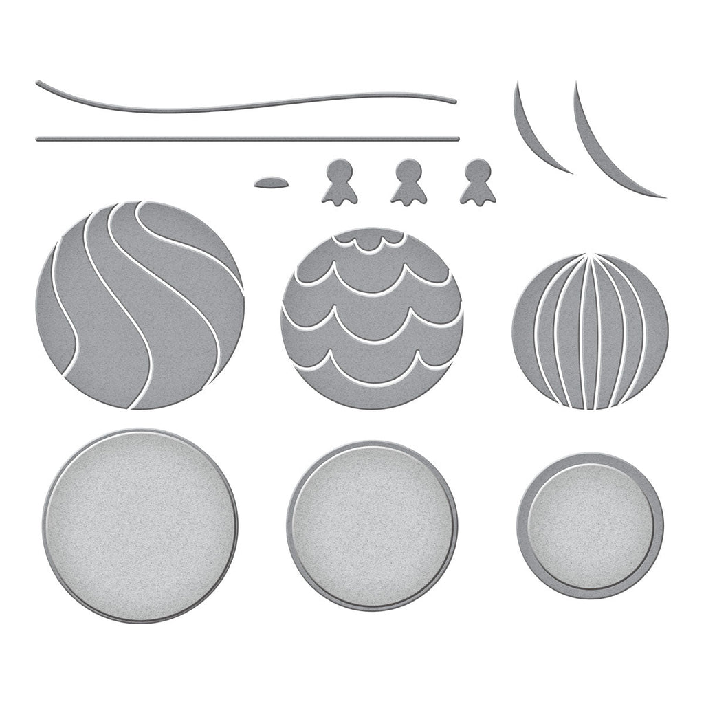 Color Block Balloons Etched Dies from the Birthday Celebrations Collection (S4-1201) colorization. 