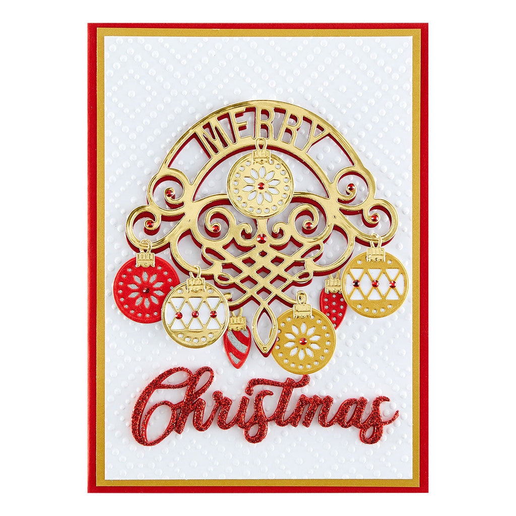Merry Flourish Etched Dies from the Christmas Flourish Collection by Becca Feeken product image 4