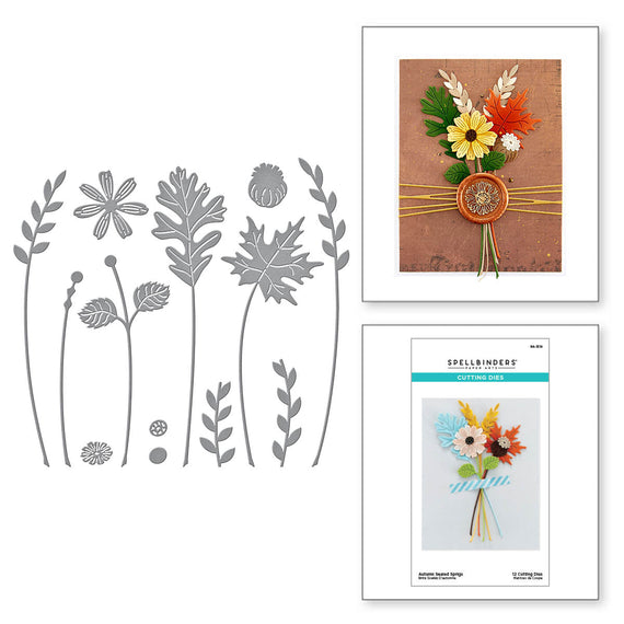 Autumn Sealed Sprigs Etched Dies