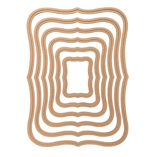 Nestabilities® Labels Eight Etched Dies – Spellbinders UK