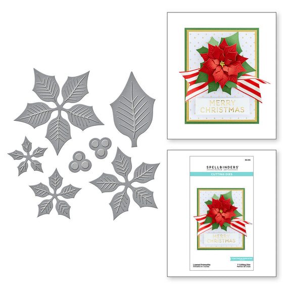 Shapeabilities Layered Poinsettia Etched Dies