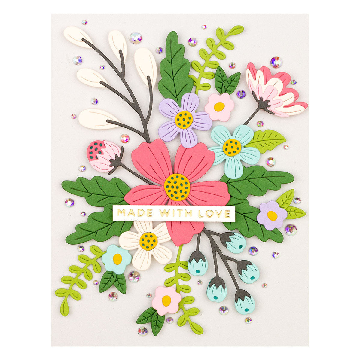 Be Bold Blooms Etched Dies from the Be Bold Collection Spellbinders UK