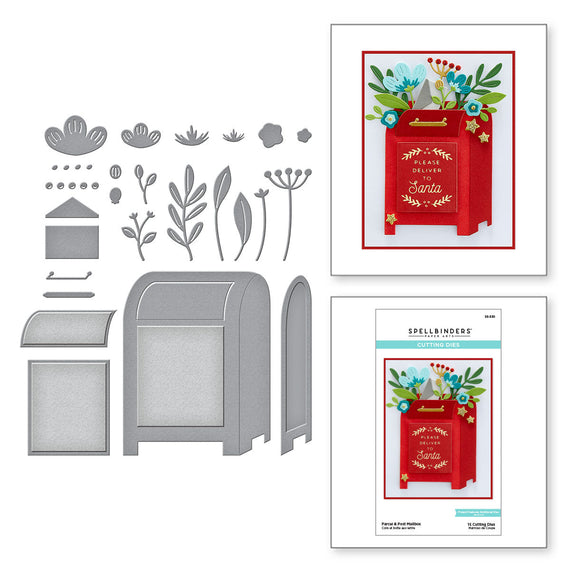 Parcel & Post Mailbox Etched Dies