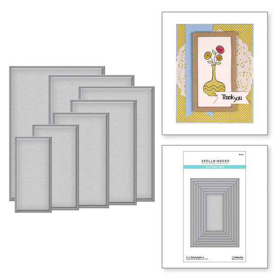 5 x 7 Matting Basics A Card Creator Etched Dies