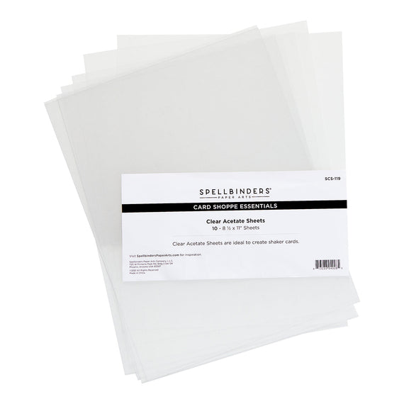 Clear Acetate Sheets