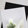 Pop-Up Die Cutting Glitter Foam Sheets - Black & White