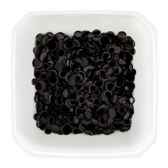 Black Smooth Discs Color Essentials Sequins