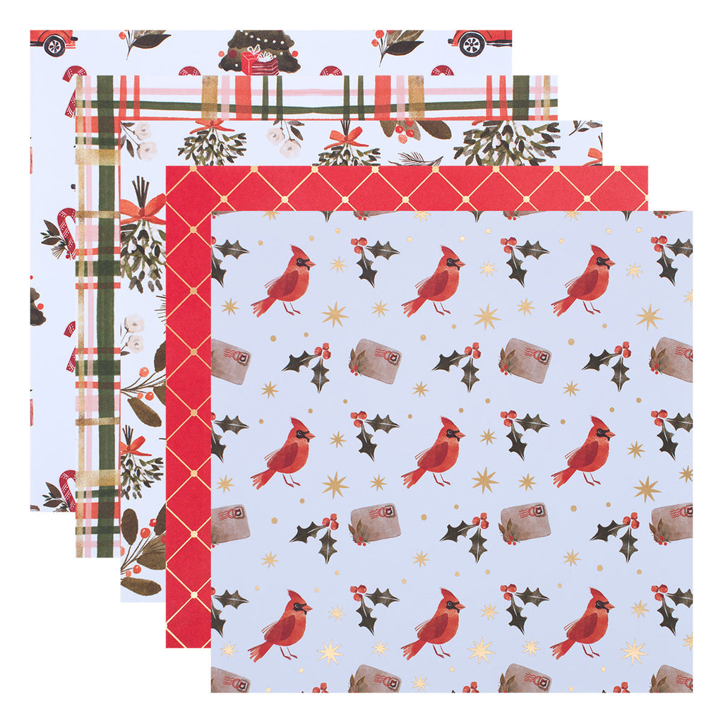 Winter Wonderland Paper Pad Sheets Example 