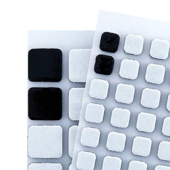 Black Foam Adhesive Squares Mix - 2MM