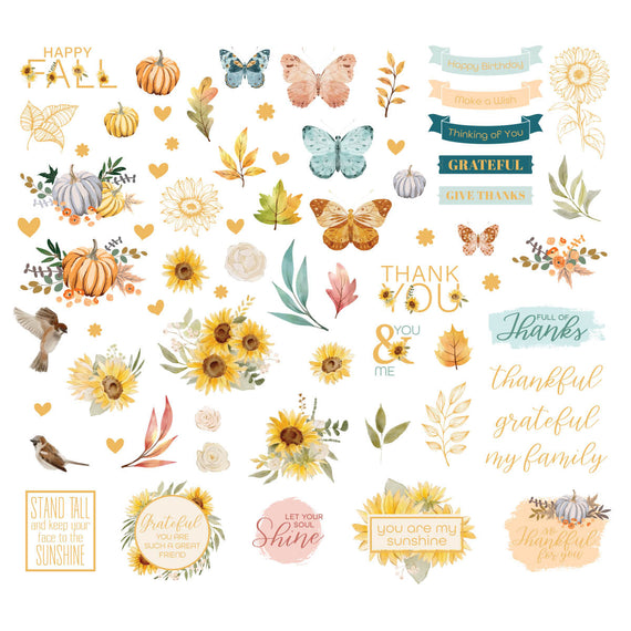 Serenade of Autumn Printed Die Cuts