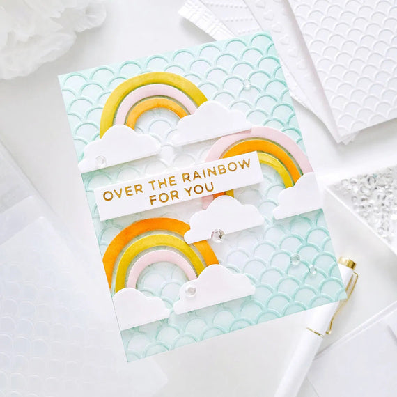 Scallops Embossing Folder