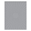 Sun Rays Embossing Folder (SES-021) Colorization mage. 