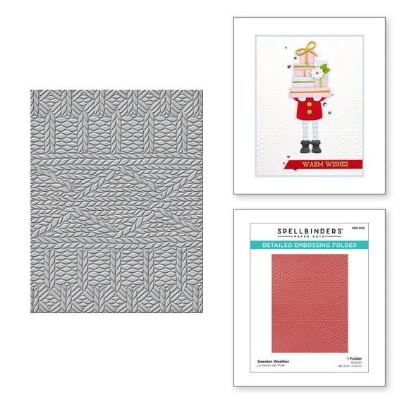 Sweater Weather Embossing Folder
