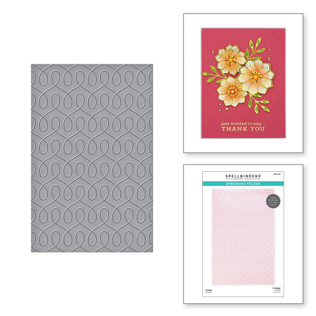 2D Embossing Folders Spellbinders UK