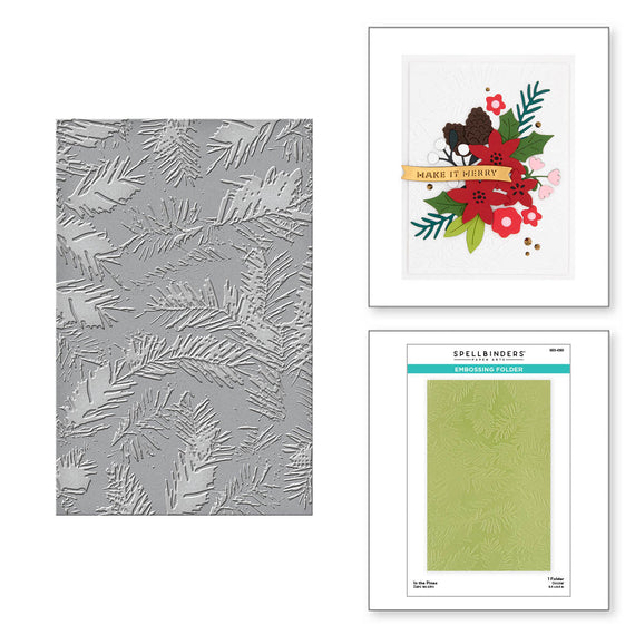 In the Pines Embossing Folder
