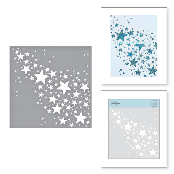 Star Bright Stencil from Celestial Zodiacs Collection