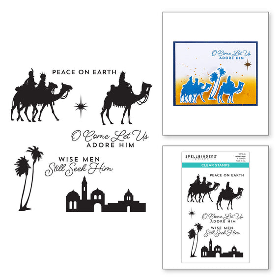 Three Kings Clear Stamp Set from the Christmas Traditions Collection