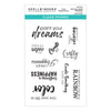 Paint Your World Sentiments Clear Stamp Set from the Paint Your World Collection by Vicky Papaioannou (STP-104)