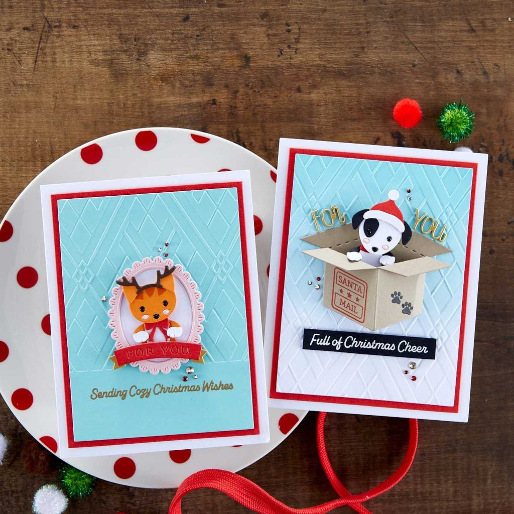 Santa Paws Sentiments Clear Stamps from the Holiday Cheer Enclosed Collection product image 5