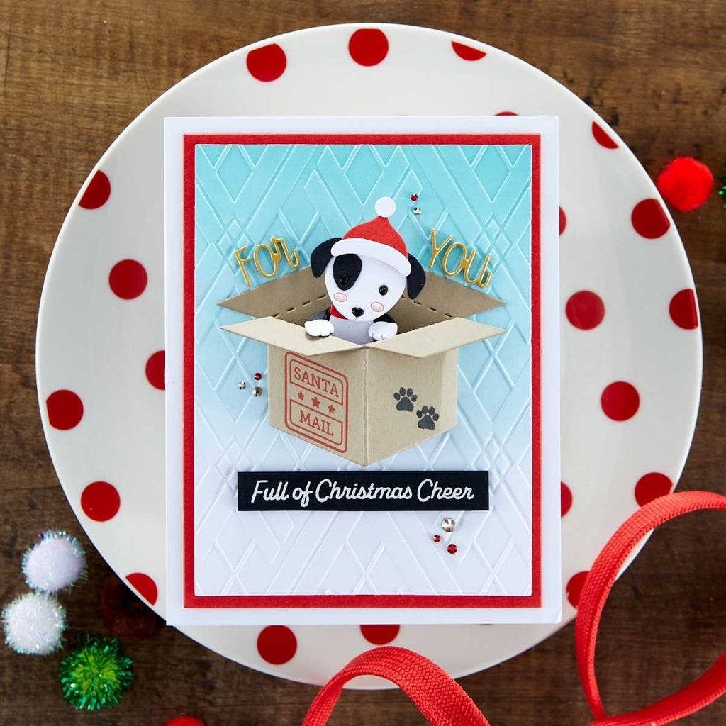 Santa Paws Sentiments Clear Stamps from the Holiday Cheer Enclosed Collection product image 2