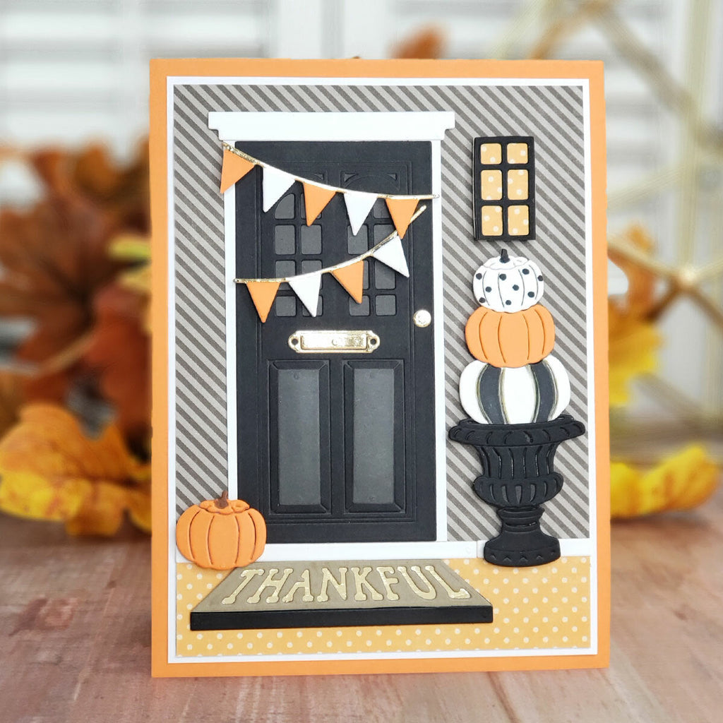 Open House Thankful Etched Dies from the Fall Traditions Collection (S2-322) Project Example 1