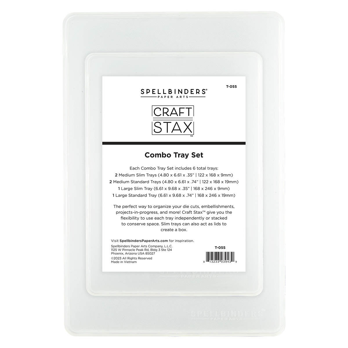 Craft Stax Combo Tray Set
