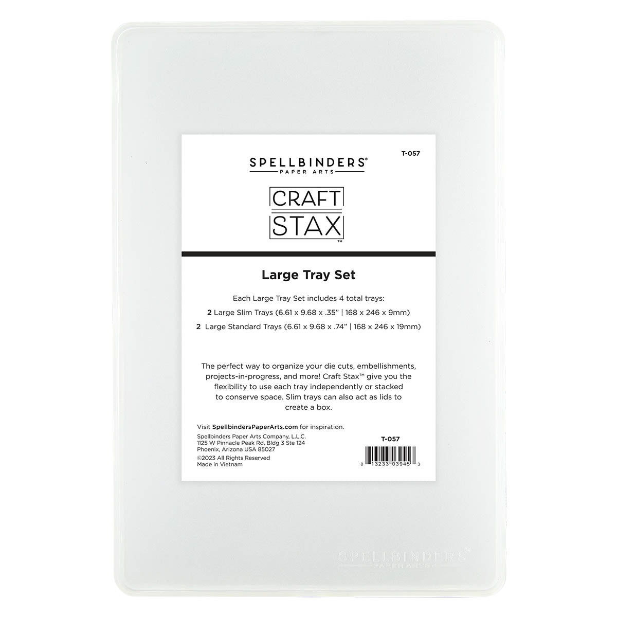 Craft Stax Large Tray Set