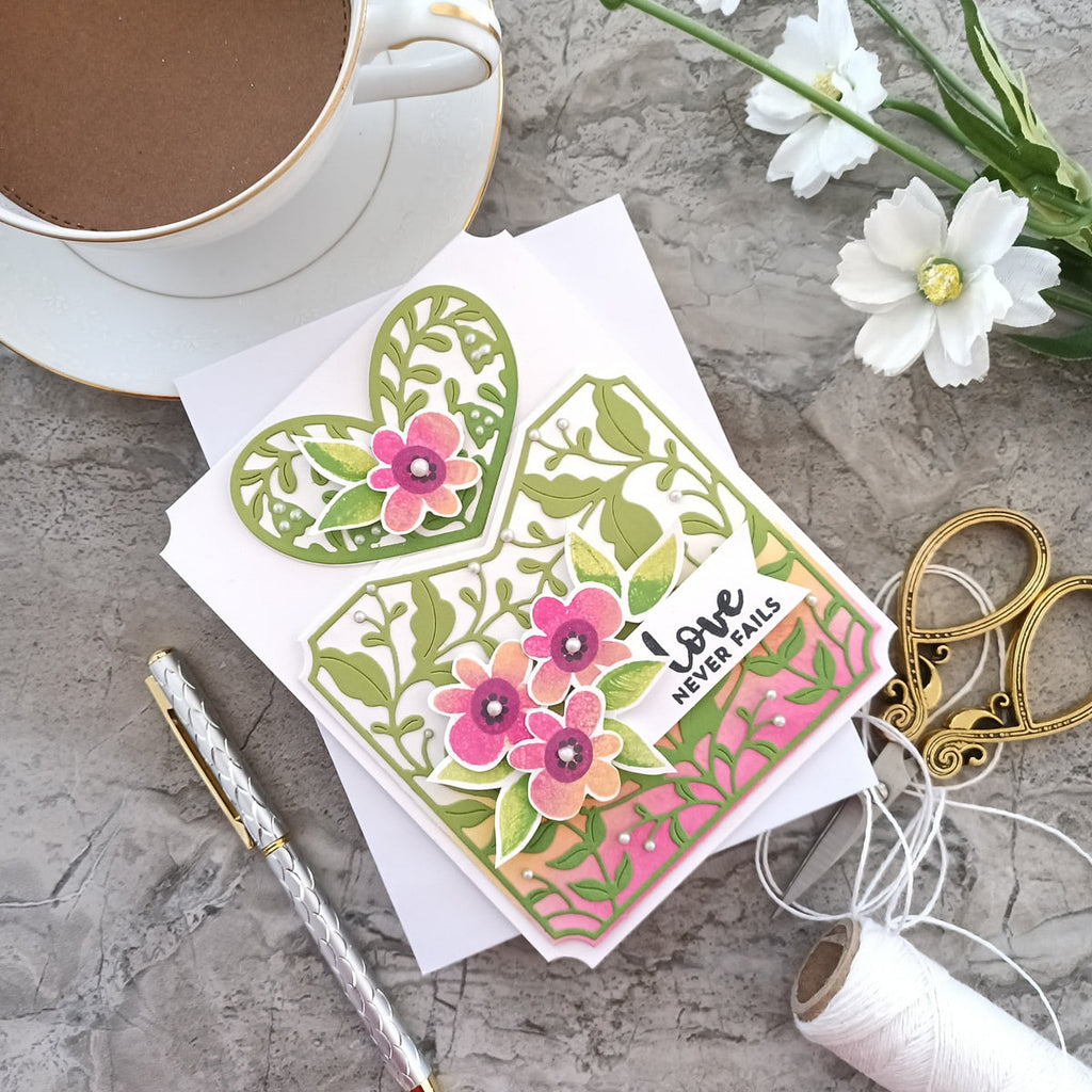 A Pocket Full of Love - Large Die of the Month (DOML-JAN22) project by Tina Smith. 