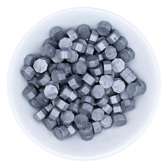 Silver Wax Beads