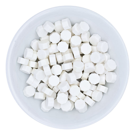 White Wax Beads