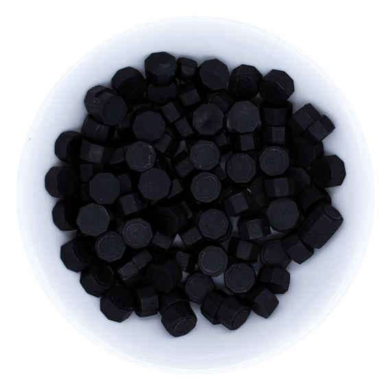 Black Wax Beads
