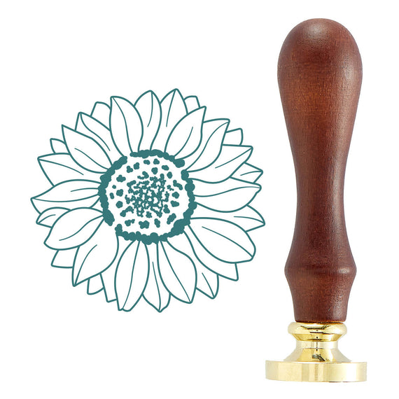 Sunflower Wax Seal Stamp