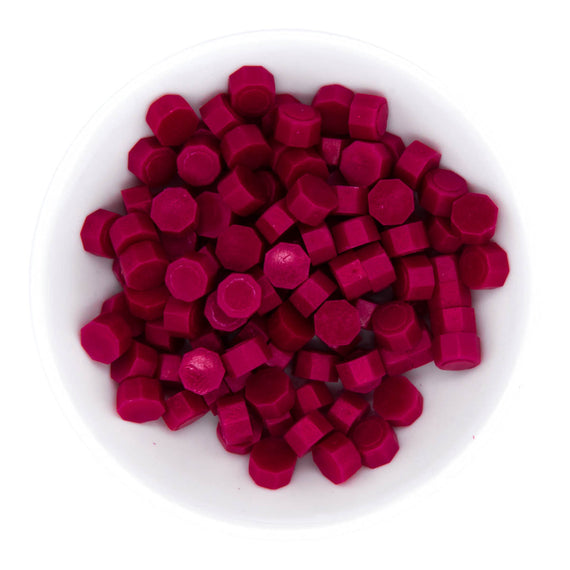 Magenta Wax Beads