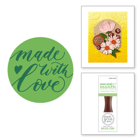 Made With Love - Wax Seal of the Month (Seal Stamp Only)