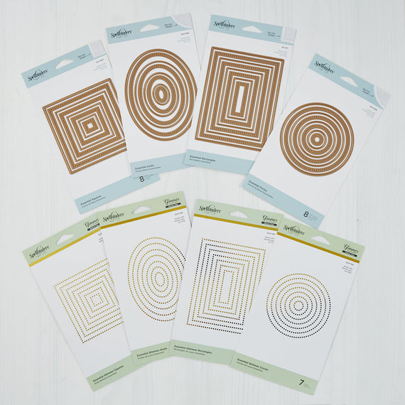 Essential Shapes Die & Hot Foil Plates Bundle