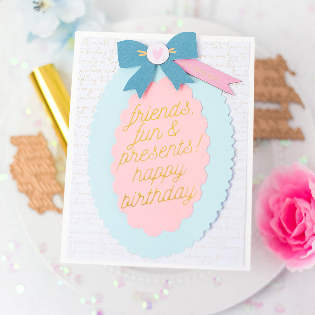 Anytime Glimmer Sentiments - Glimmer Hot Foil Kit of the Month (GOM-FEB22)rebecca keppel. 