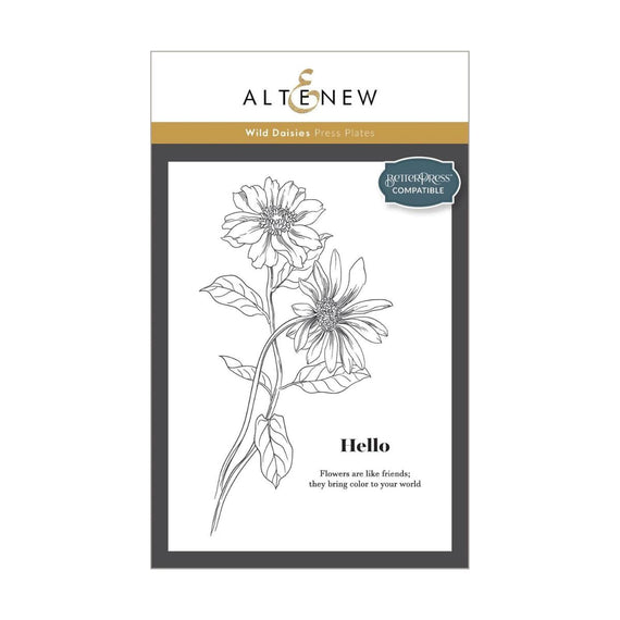 Altenew - Wild Daisies Press Plate
